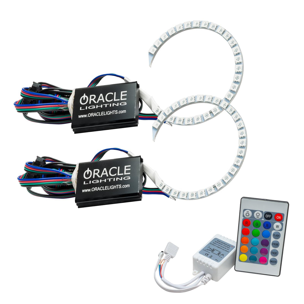 Oracle Lighting ColorSHIFT Projector Halo Kit, ColorSHIFT - Simple (2015-2021 Charger) - 3944-504