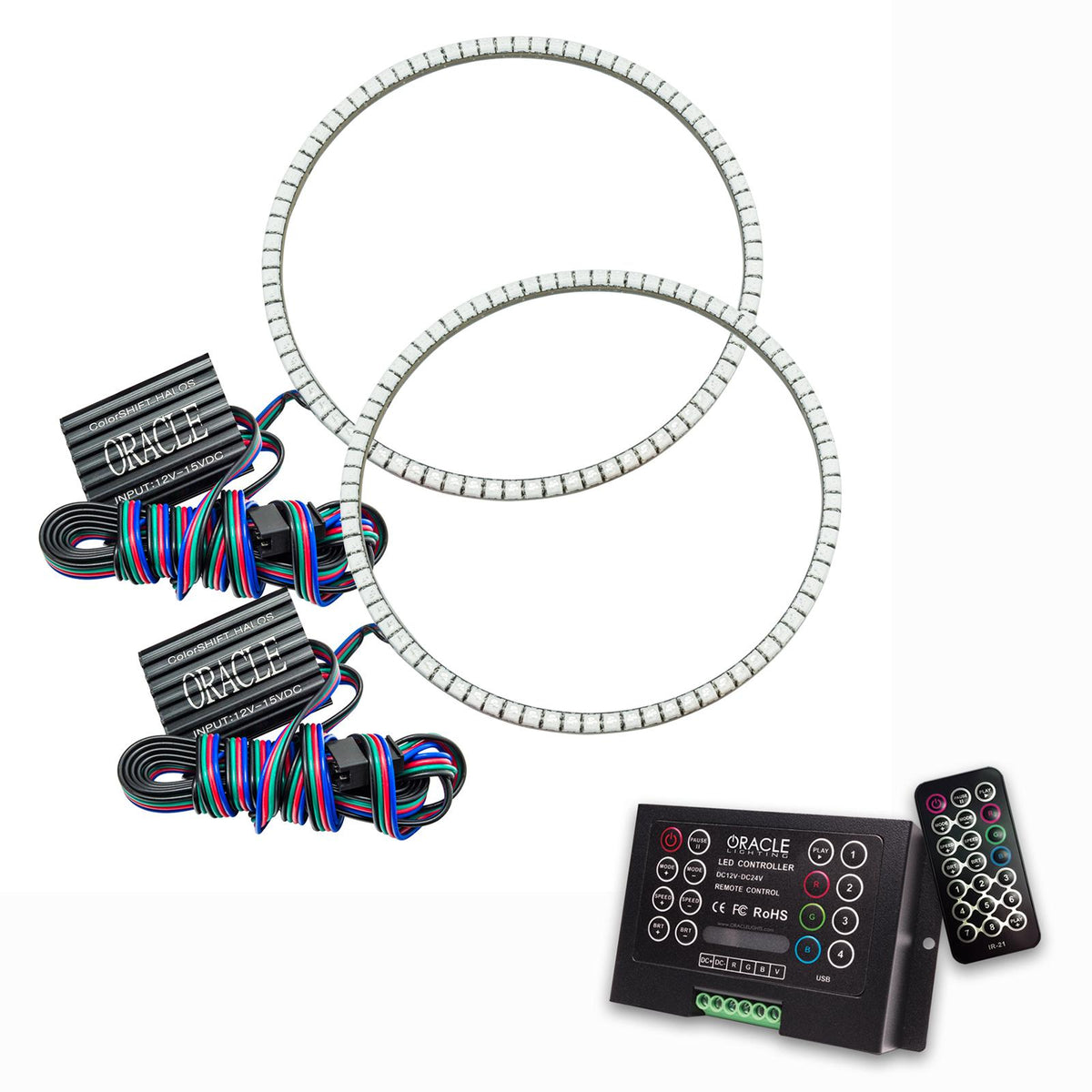 Oracle Lighting LED Waterproof Halo Kit, ColorSHIFT 2.0 (2002-2006 H1) - 3948-333