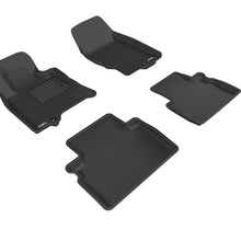 3D MAXpider 2016-2017 Infiniti QX50 Kagu 1st & 2nd Row Floormats - Black