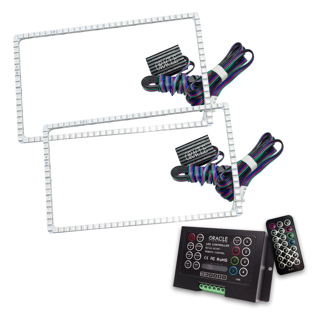 Oracle Lighting Colorshift Halo Kit, Colorshift 2.0 (1994-2001 Ram 4000, Ram 1500, Ram 2500, Ram 3500) - 3956-333