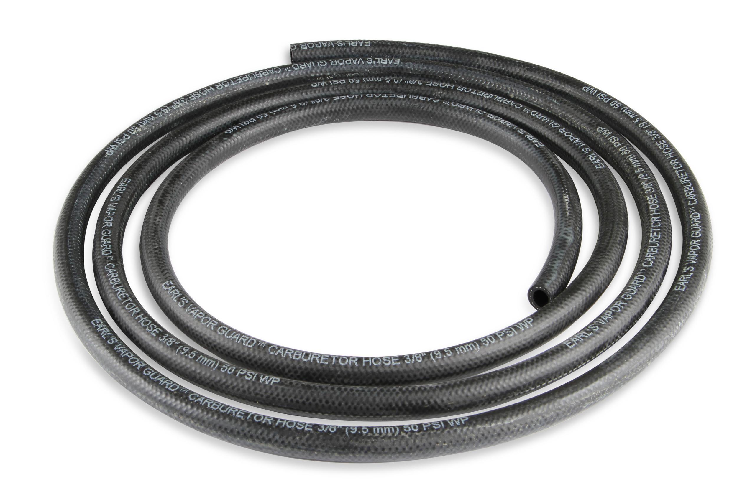 Earls Vapor Guard Carburetor Hose - 3/8 In. Id - 10 Ft. Pre-Cut - 761066ERL