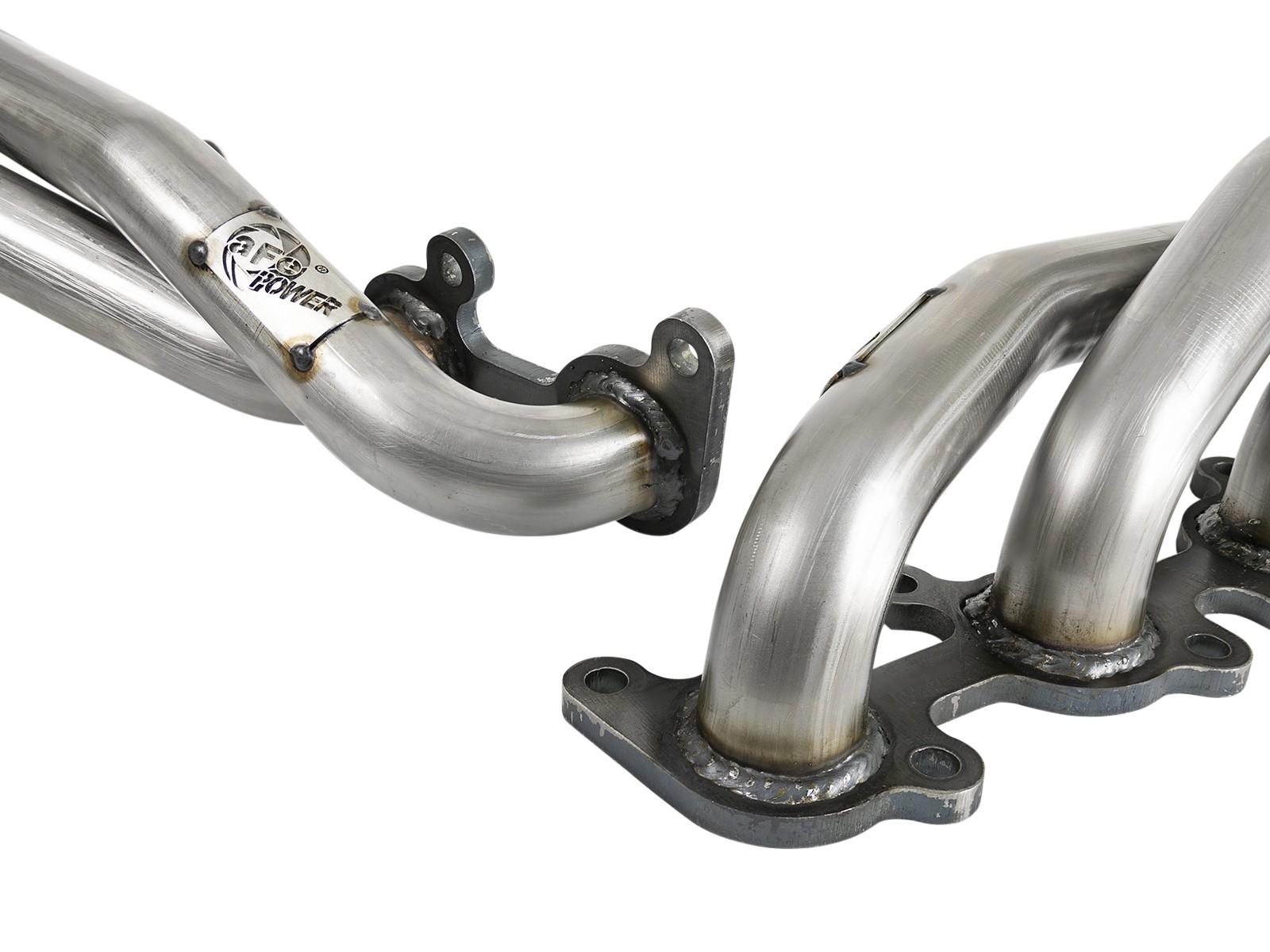 AFE Twisted Steel 304 Stainless Steel Headers (Ford F-150 15-24 V8-5.0L) - 48-33025-1