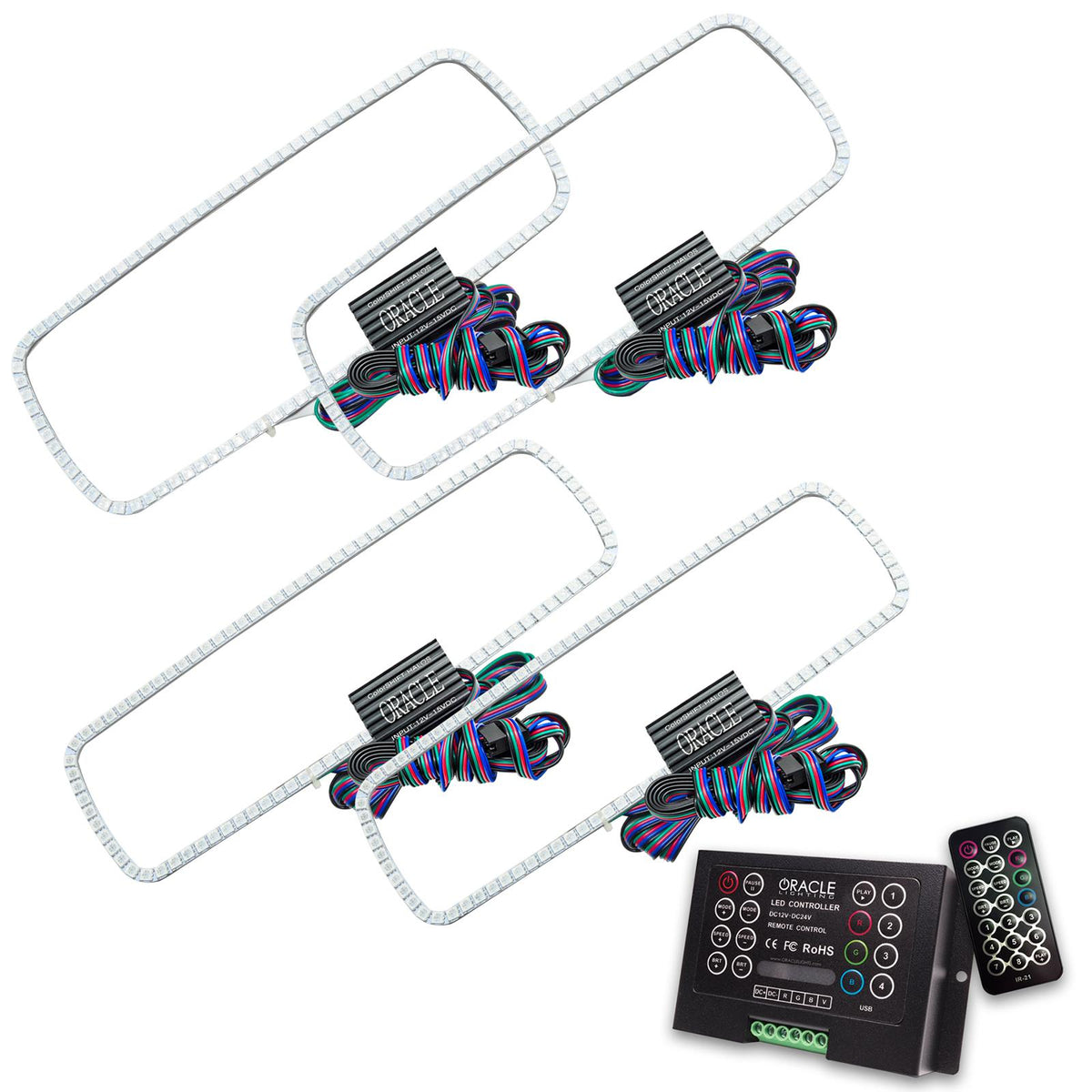 Oracle Lighting Colorshift Halo Kit, Colorshift 2.0 (2005-2005 Excursion) - 3974-333