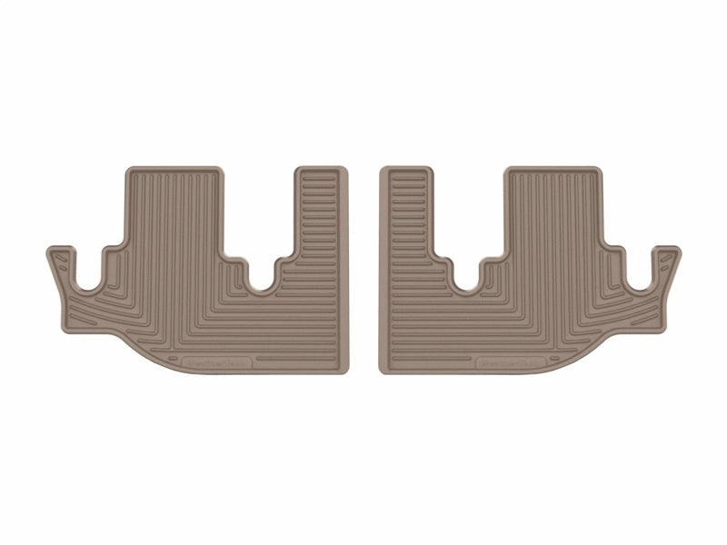WeatherTech 19-26 Subaru Ascent 2nd Row Rear All-Weather Floor Mats - Tan