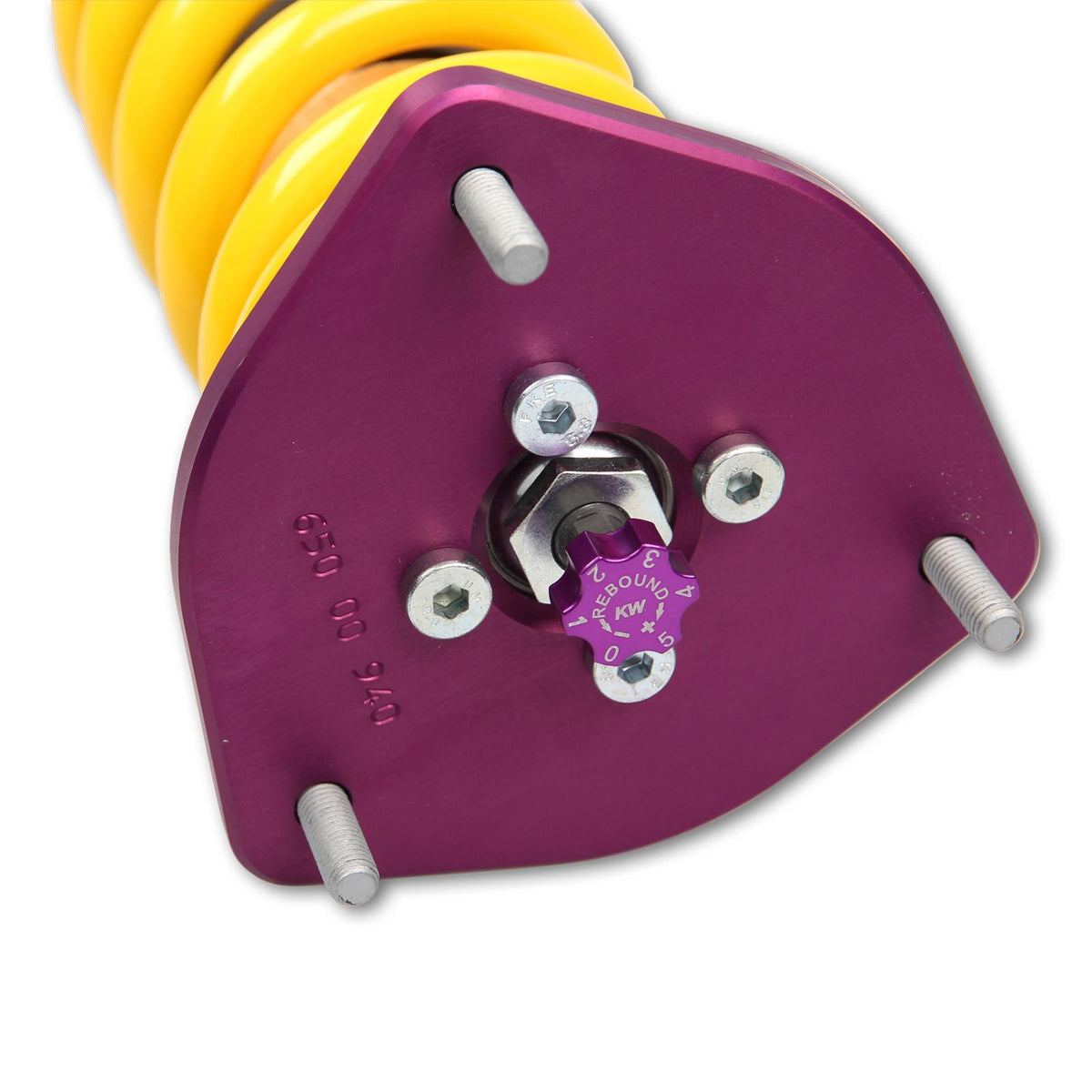 KW Adjustable Coilovers, Aluminum Top Mounts, Rebound and Low &amp - High Compression (2009-2021 GT-R) - 39785206
