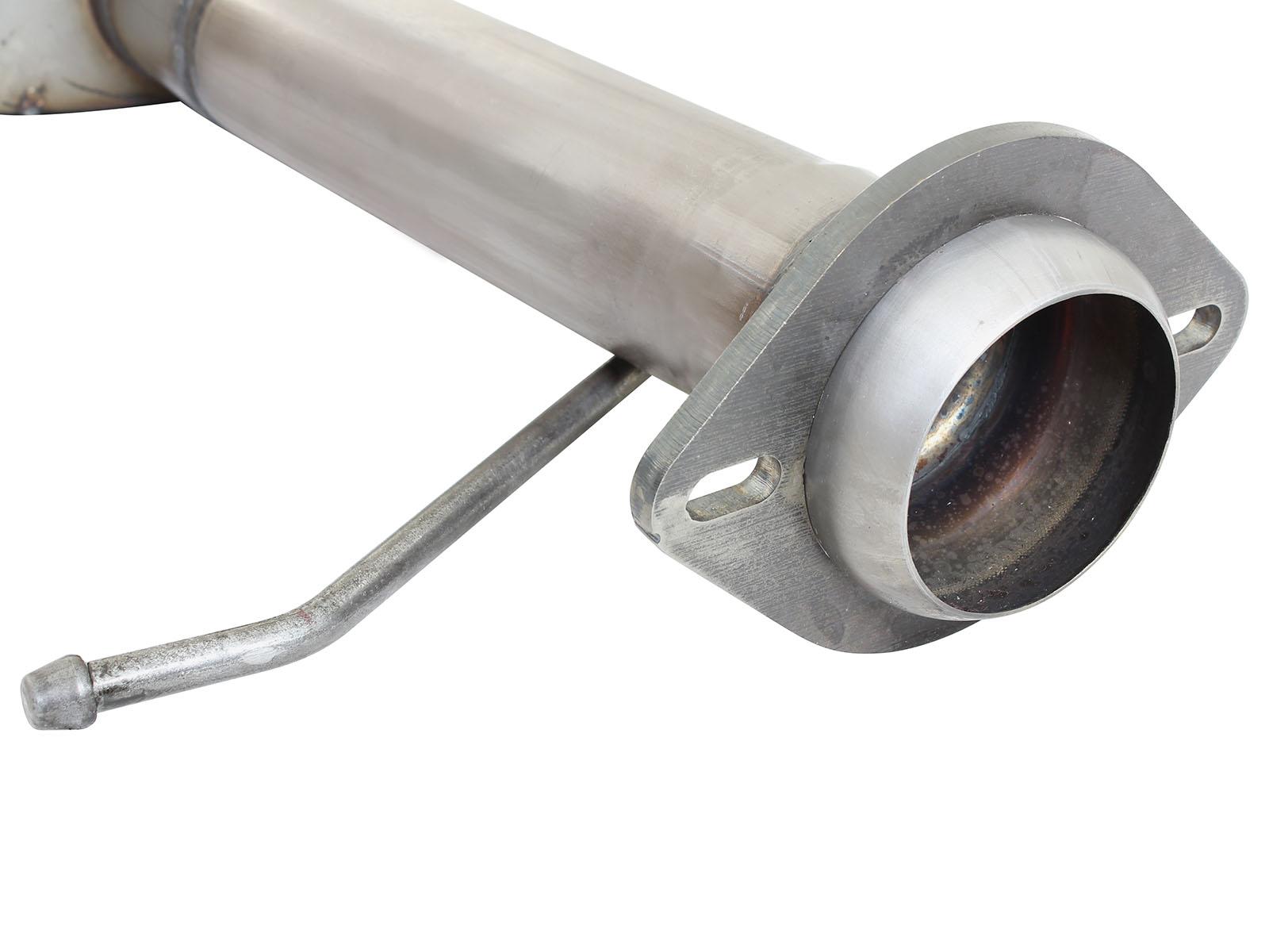 AFE Rebel Series 3 IN to 2-1/2 IN 409 Stainless Steel Cat-Back Exhaust w/Black Tip (2010-2014 F-150, F-150, F-150) - 49-43071-B