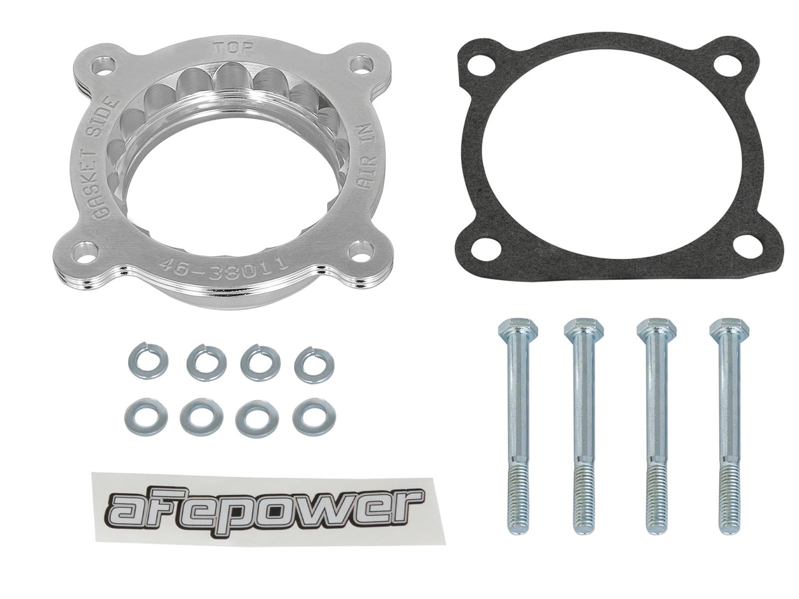 AFE Silver Bullet Throttle Body Spacer Kit (2010-2021 4Runner, 4Runner, FJ Cruiser) - 46-38011