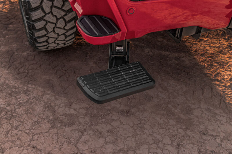 AMP Research Amp Research Bedstep Flip Down Bumper Step 23-25 Ford F-250/350 (2023-2025 F-250 Super Duty, F-350 Super Duty) - 75330-01A