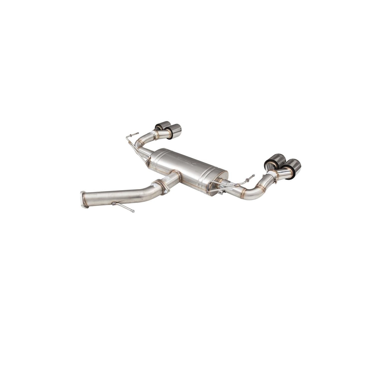 XForce 3" Axle-Back Exhaust System (2022+ Kia Forte GT Sedan) - ESKC22AS