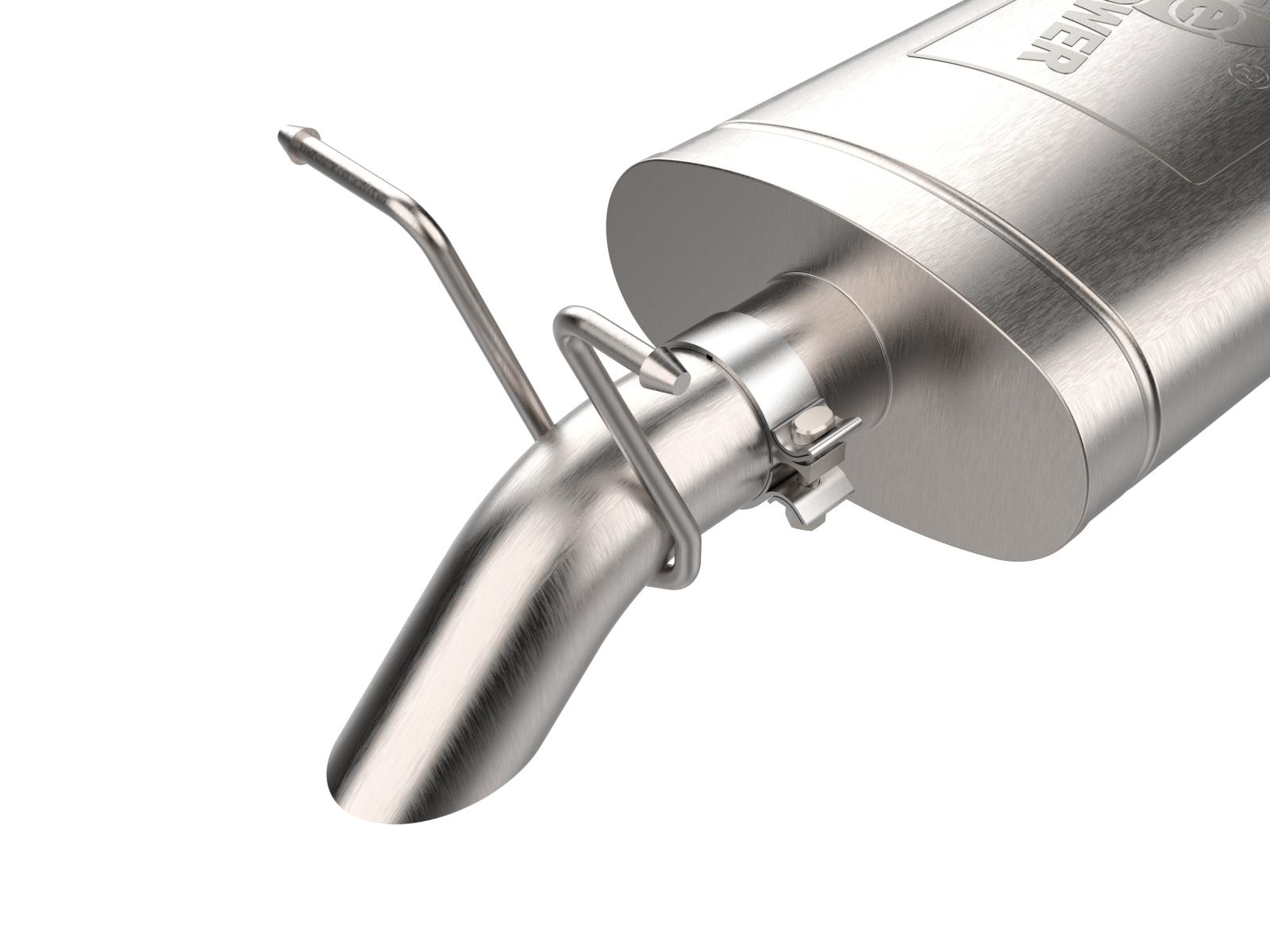 AFE ROCK BASHER 3 IN 409 Stainless Steel Cat-Back Hi-Tuck Exhaust System (2023-2025 Colorado , Canyon) - 49-44148