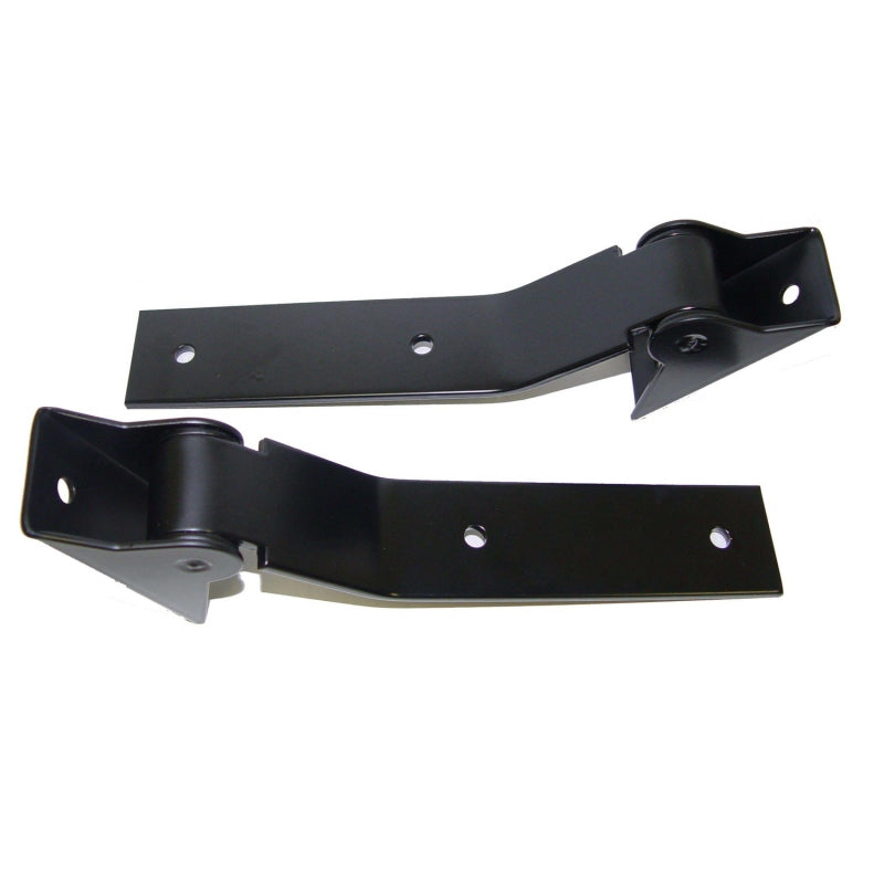 Rugged Ridge Tailgate Hinge Kit Black; 87-95 Jeep Wrangler Yj - 11218.01