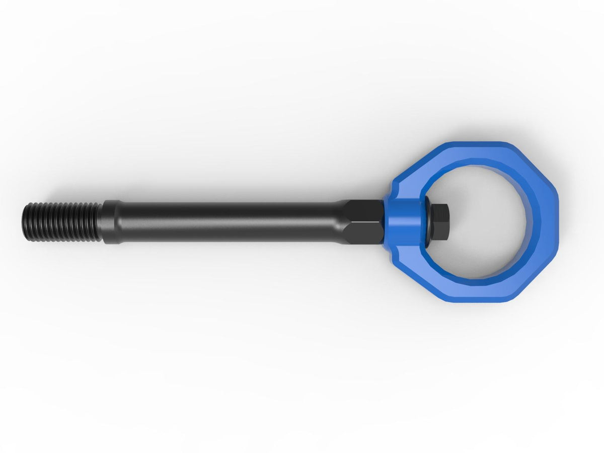 AFE Front Tow Hook Blue (2020-2023 Corvette 6.2) - 450-401014-L