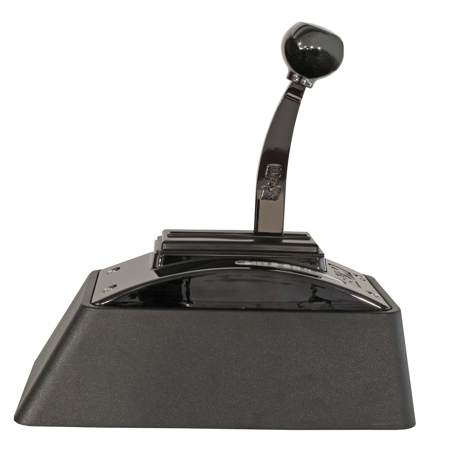 B&M Automatic Ratchet Shifter - Quicksilver - Black (Universal) - 81683