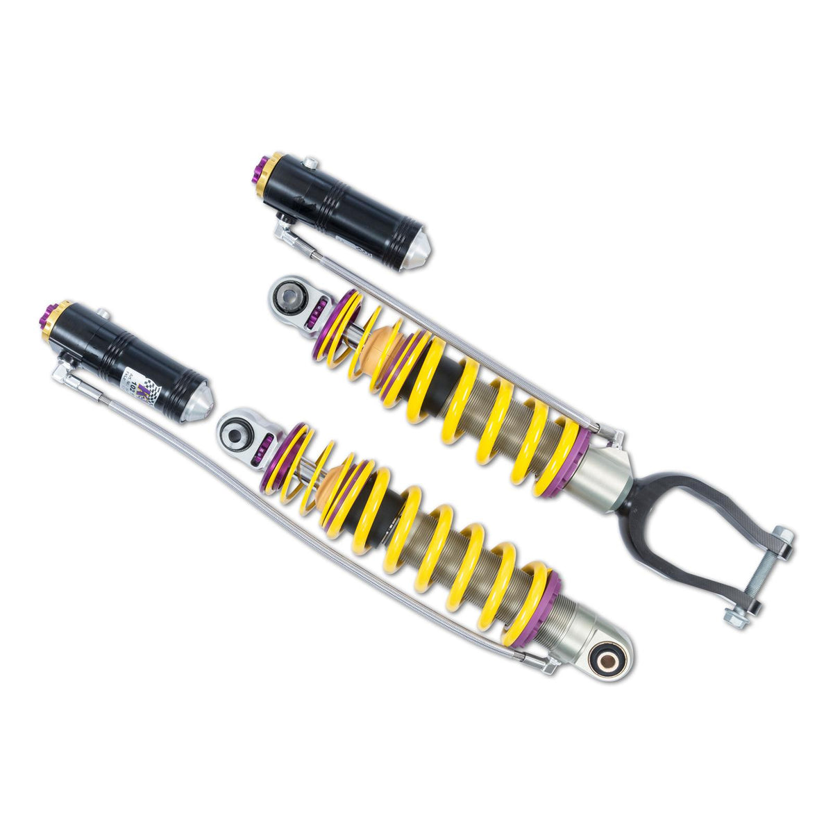 KW V4 Three Way Adjustable Coil-Overs (2017+ R8 Coupe(4S); with Magnetic Ride, 2017+ R8 Spyder (4S); with Magnetic Ride) - 3A7100AN
