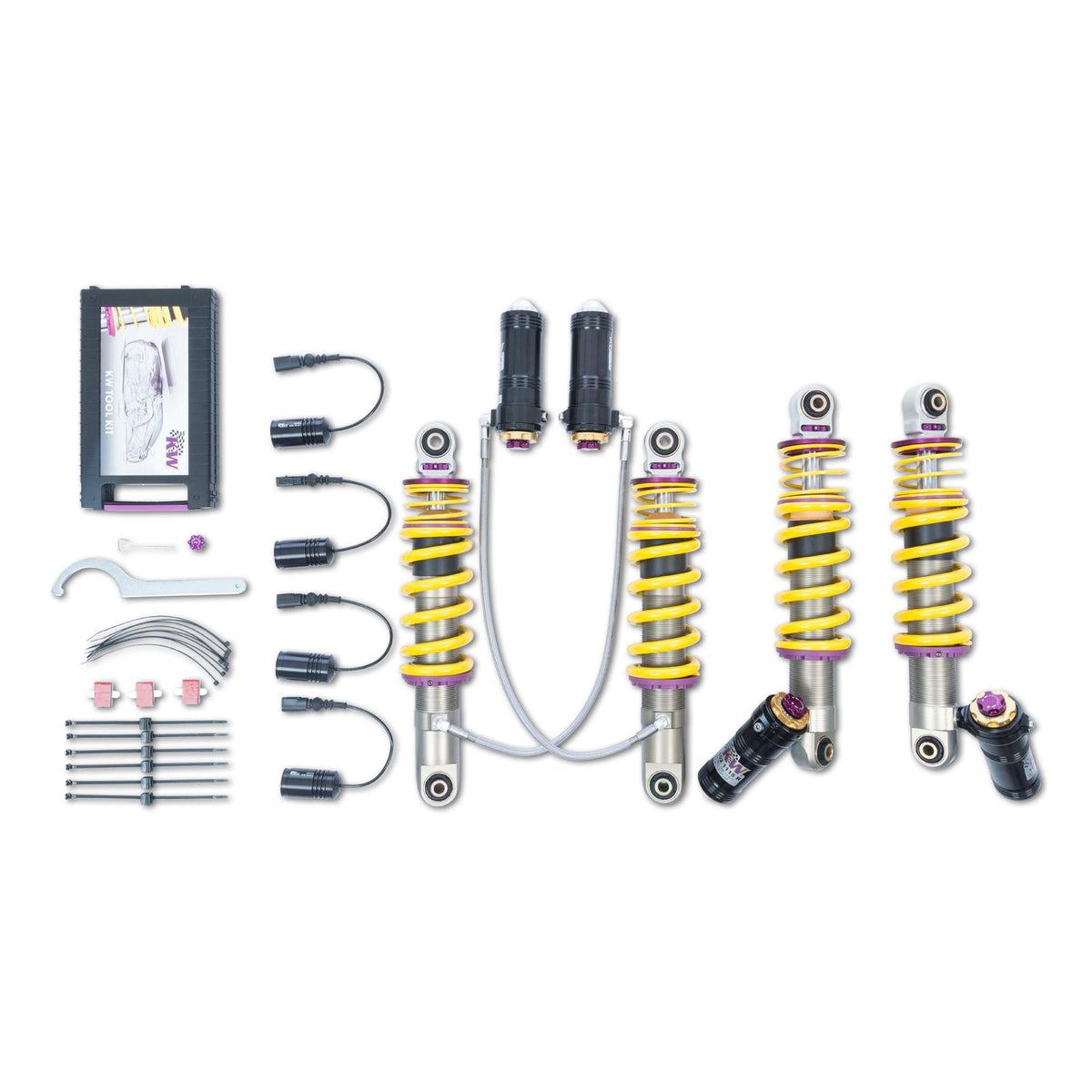 KW V4 Three Way Adjustable Coil-Overs (Various - See Description) - 3A711005