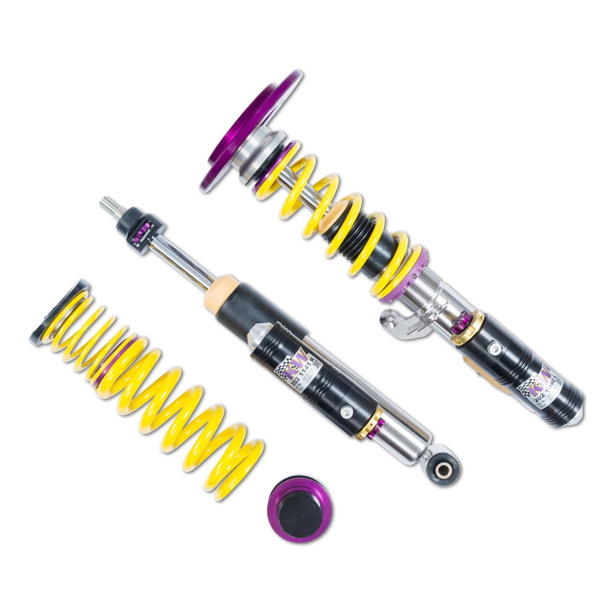 KW V4 Three Way Adjustable Coil-Overs (2018+ M2, M2 Competition (F87) Coupe; without electronic dampers) - 3A7200BH