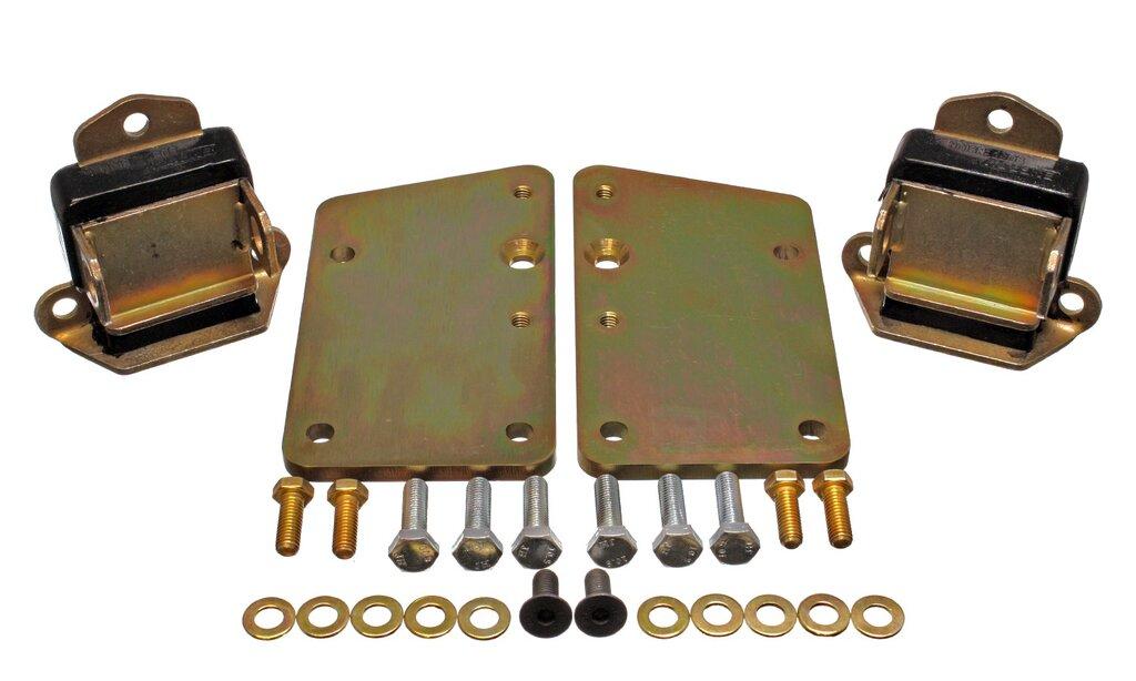 ENERGY SUSPENSION Ls Conversion Mtr Mount Set (1963-1982 El Camino, Camaro, Chevelle, Corvette, Nova) - 3.1148G