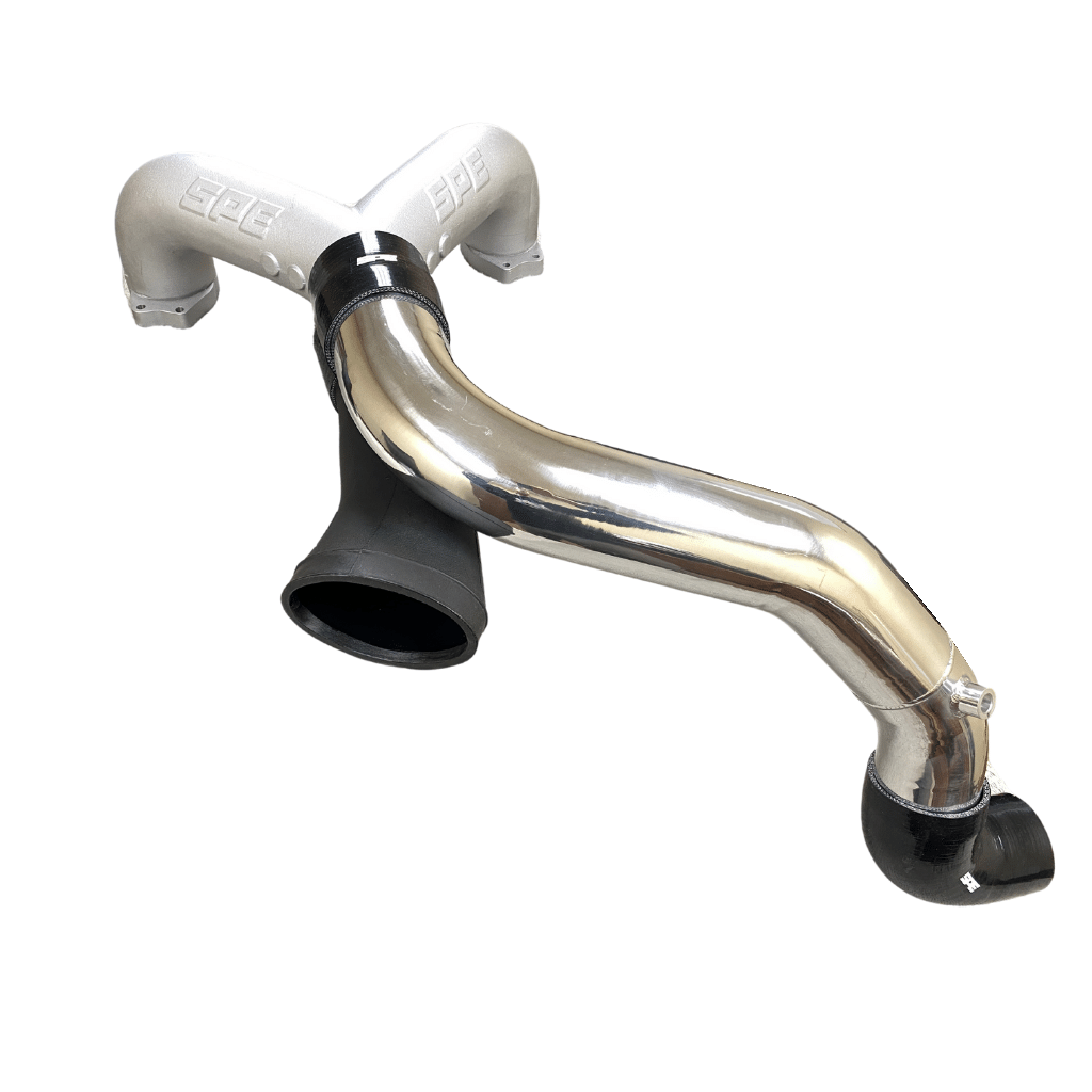 Snyder Performance Engineering Intake Piping Kit - Raw Casting (2011-2024 6.7L Powerstroke) - SPE-S100251