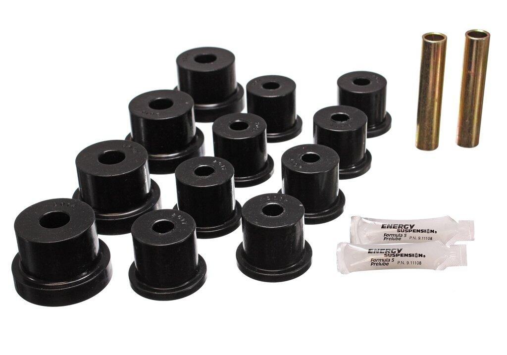ENERGY SUSPENSION Nova Mono Leaf Spring Bushings (1962-2000 K2500, C1500, C2500, K1500, C3500, K3500, Chevy II) - 3.2122G