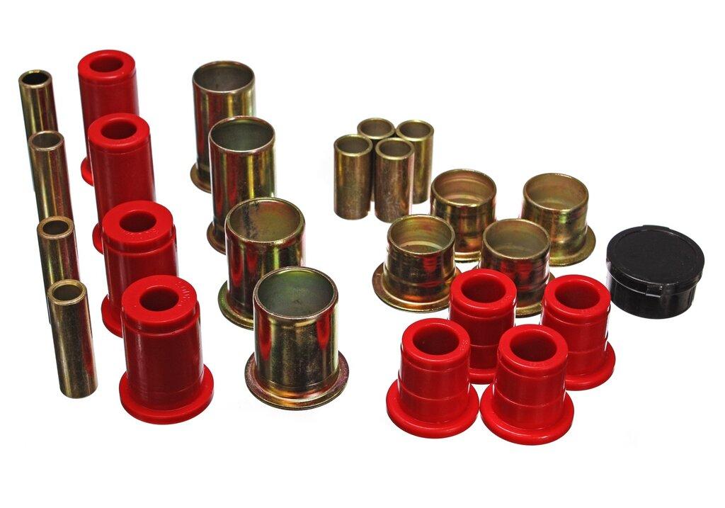 ENERGY SUSPENSION Control Arm Bushing Set (1982-2004 Jimmy, Sonoma, S10, S10 Blazer, S15, S15 Jimmy, Bravada, Blazer, Hombre) - 3.3162R