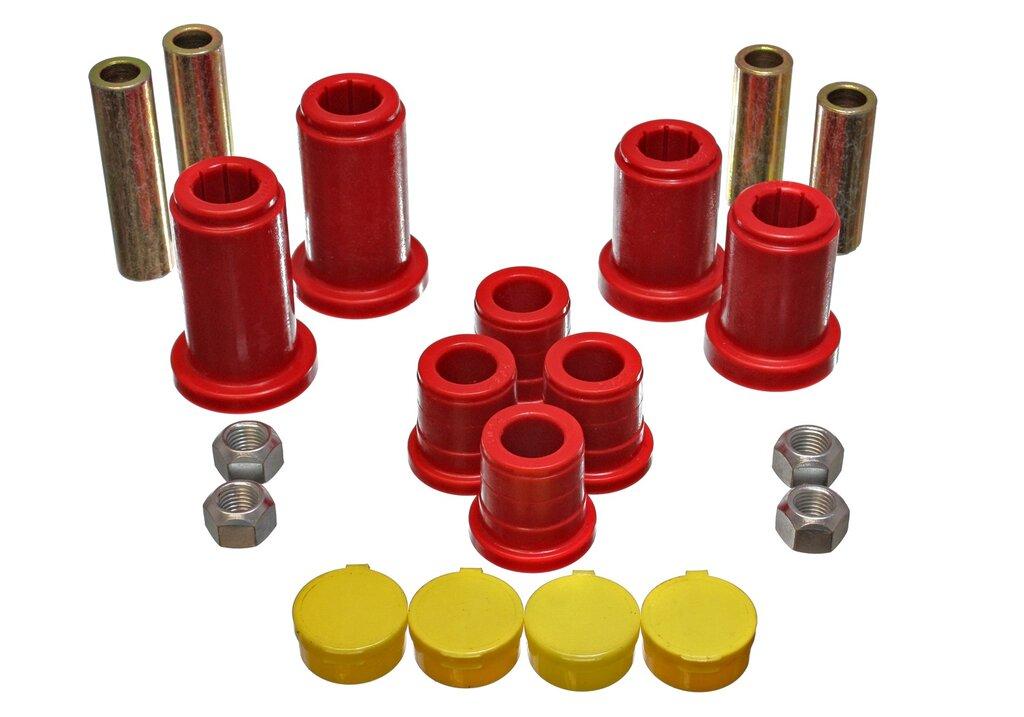 ENERGY SUSPENSION Control Arm Bushing Set (1998-2000 K1500 Suburban, K2500 Suburban, Yukon, Tahoe, Yukon XL 2500, Yukon XL 1500) - 3.3180R