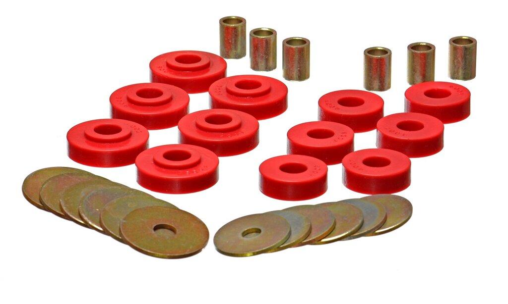 ENERGY SUSPENSION Gm Corv Body Mounts (1963-1969 Corvette) - 3.4102R
