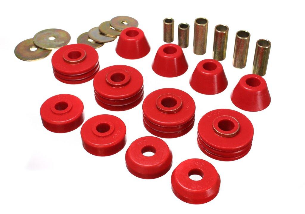 ENERGY SUSPENSION Gm Cab Mount Set (1967-1972 C15/C1500 Pickup, C10 Pickup, K15/K1500 Pickup) - 3.4108R