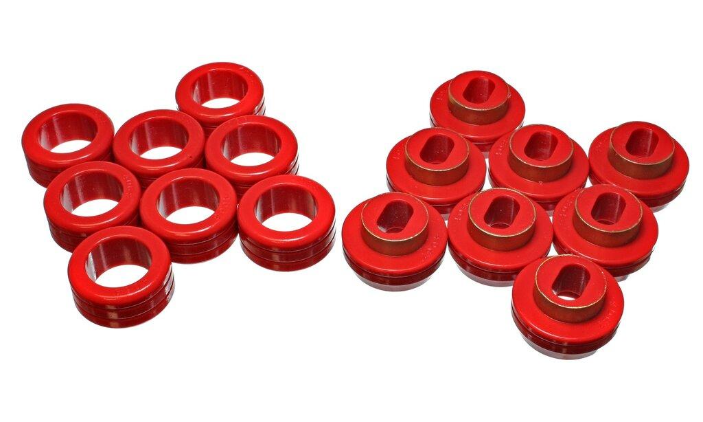 ENERGY SUSPENSION Crew Cab 2/4Wd Body Mounts (1981-2000 R3500, C2500, C30, C3500, K30, K3500, C20, R30) - 3.4121R