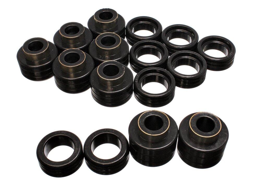 ENERGY SUSPENSION Chevy Xtra Cab 2/4Wd Body Mts (1988-2000 C2500, K1500, C1500, C3500, K3500, K2500) - 3.4122G