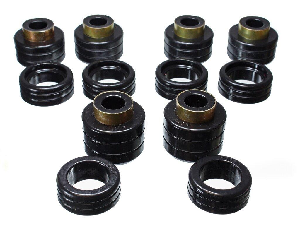 ENERGY SUSPENSION Chevy Pickup 2/4Wd Body Mounts (1988-2000 K1500, C1500, K2500, R30, K3500, C3500, R3500, C2500) - 3.4123G