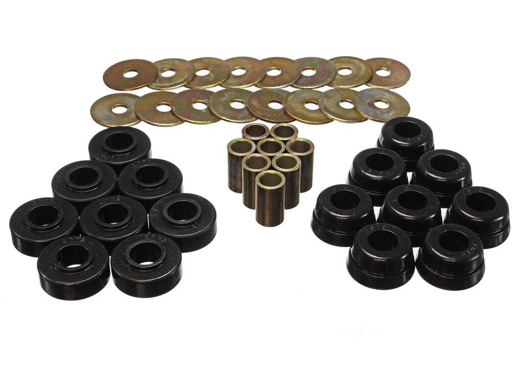 ENERGY SUSPENSION Gm Body Mount Set W/Hardware (1973-1982 Corvette) - 3.4126G