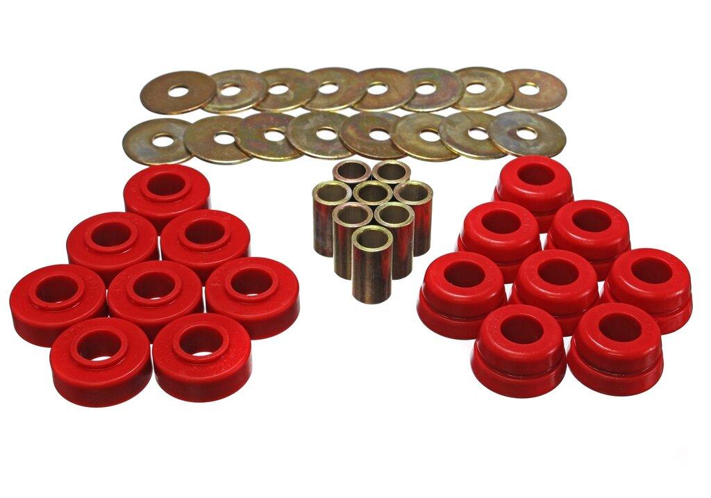 ENERGY SUSPENSION Gm Body Mount Set W/Hardware (1973-1982 Corvette) - 3.4126R