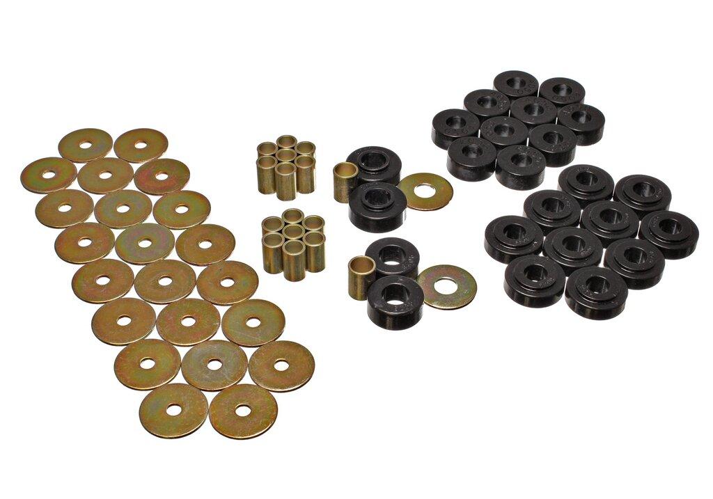 ENERGY SUSPENSION Gm Body Mount Set (1964-1964 Malibu, El Camino, Chevelle) - 3.4128G