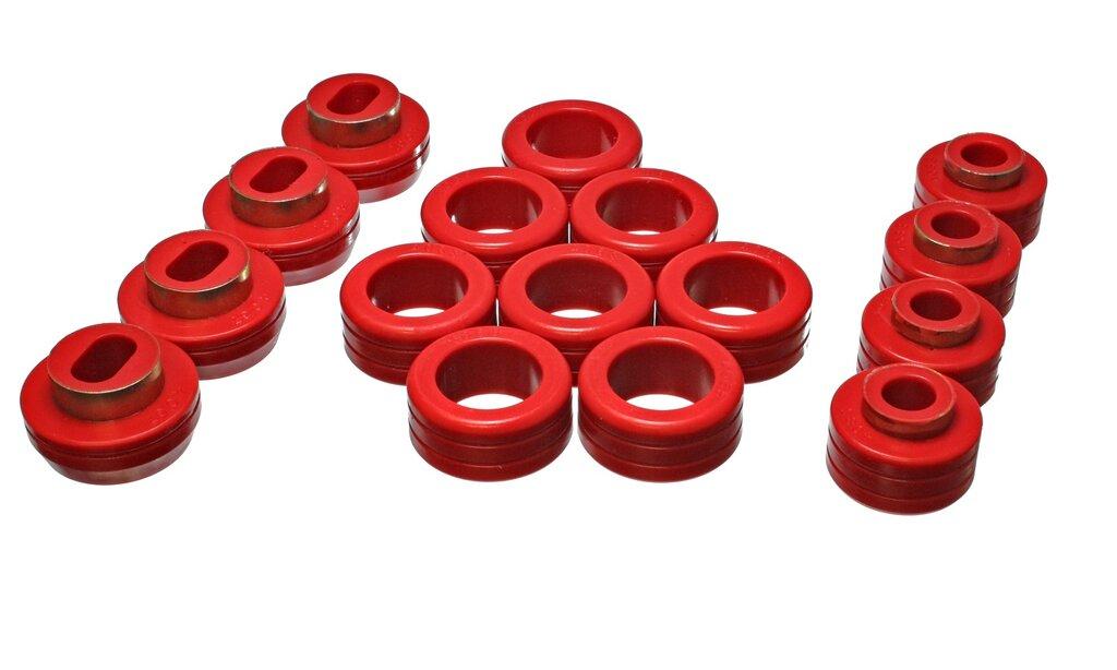 ENERGY SUSPENSION S10 Body Mount Set (1983-2003 S10, S15, Sonoma, Hombre) - 3.4131R