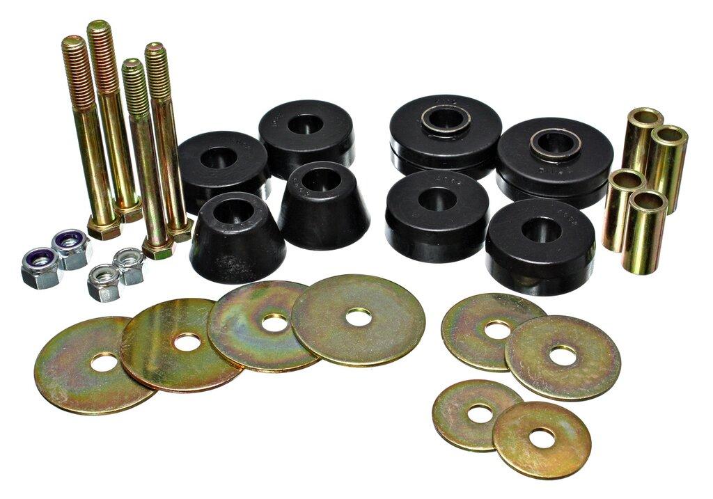 ENERGY SUSPENSION Chevy Pickup Body Mounts (1963-1966 C10 Pickup) - 3.4137G