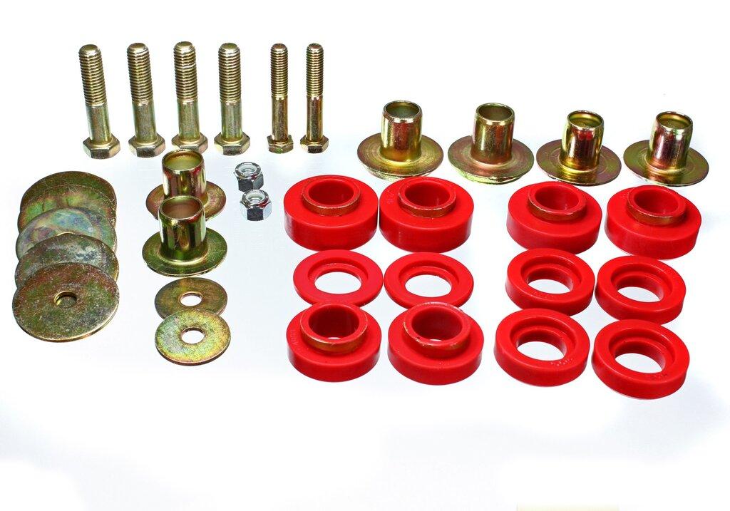 ENERGY SUSPENSION Firebird Body Mount Set (1976-1981 Firebird) - 3.4144R