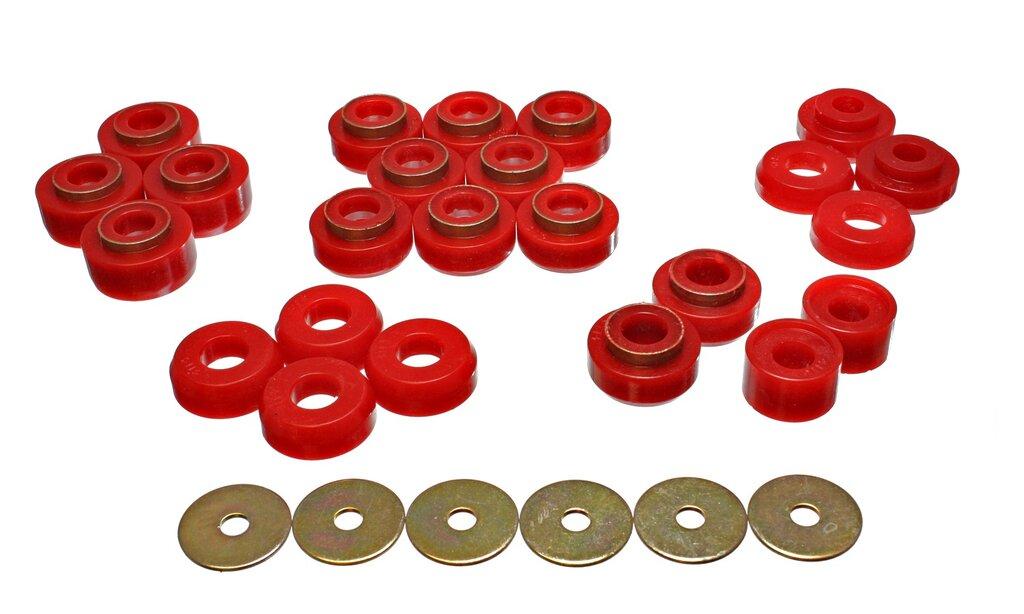 ENERGY SUSPENSION Body Mount Bushing Set (1991-1996 Caprice, Impala) - 3.4145R