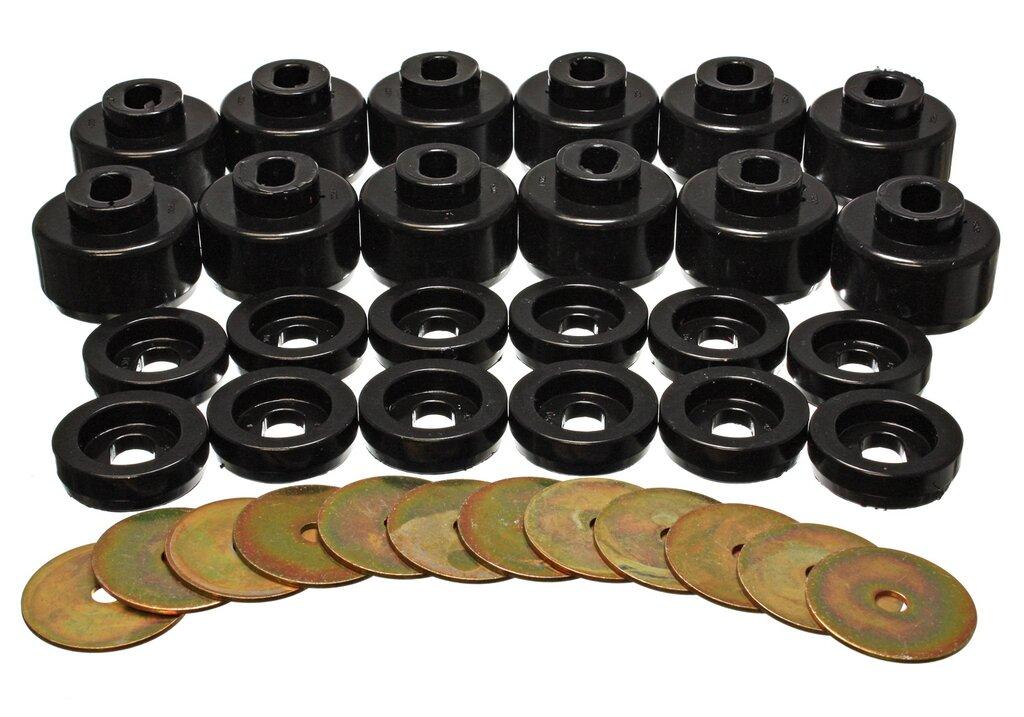 ENERGY SUSPENSION Body Mount Set (2000-2007 Yukon, Escalade EXT, Tahoe, Escalade) - 3.4156G
