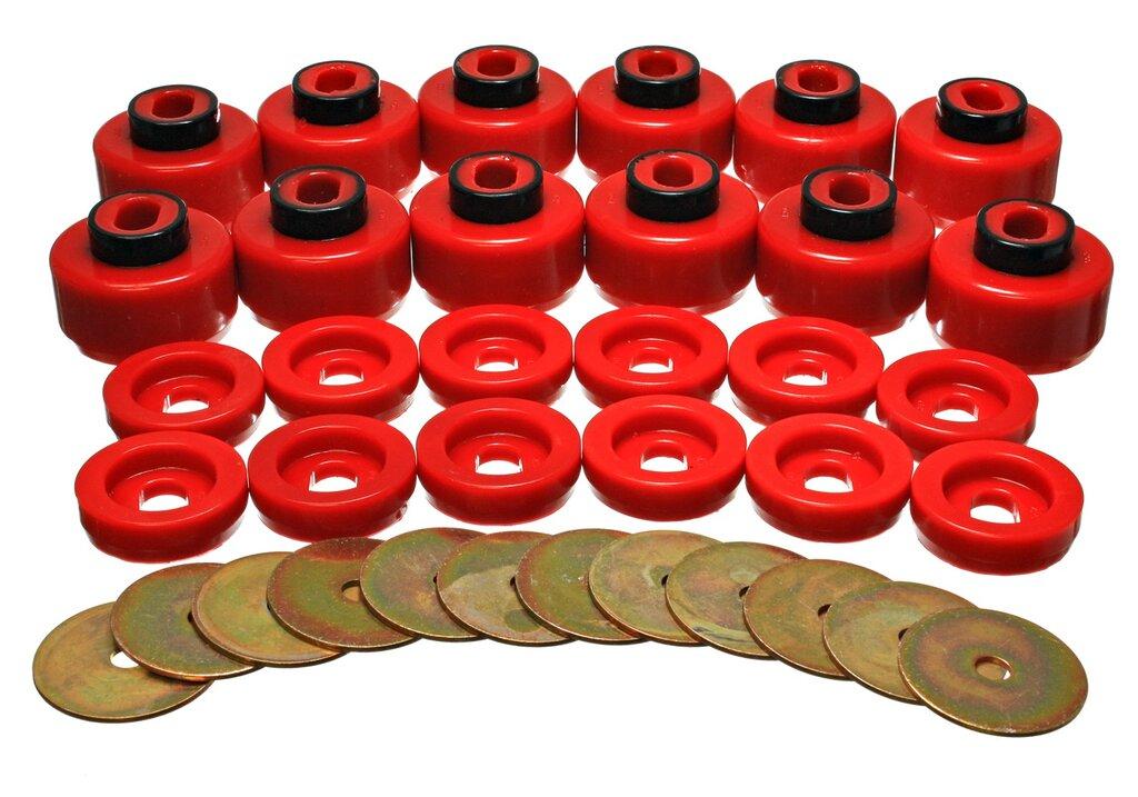 ENERGY SUSPENSION Body Mount Set (2000-2007 Escalade EXT, Yukon, Tahoe, Escalade) - 3.4156R