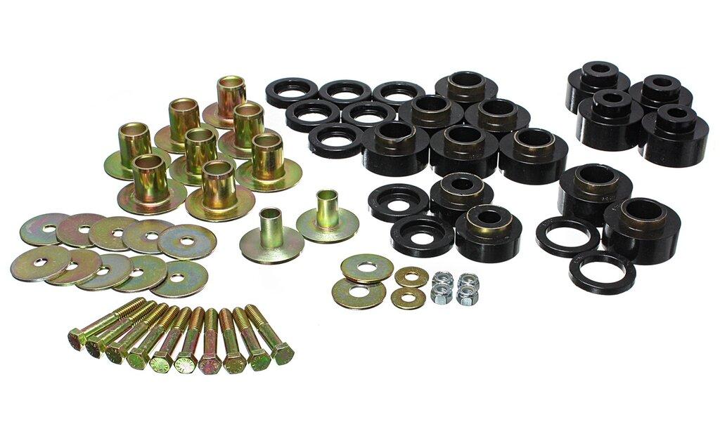 ENERGY SUSPENSION Body Mount Set With Hardware (1968-1972 Chevelle) - 3.4170G