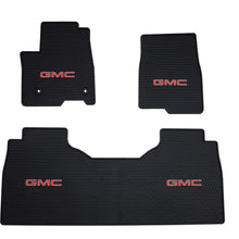 Lloyd Mats All-Season Rubber Mats with Logo - 3pc set (2 Front/1 Rear) (2021-2026 Yukon) - 595315-3