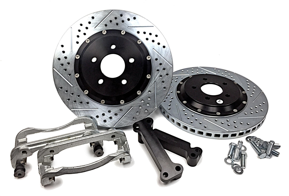 Baer 05-2014 Mustang 14" Front EradiSpeed+2 Rotor Upgrade