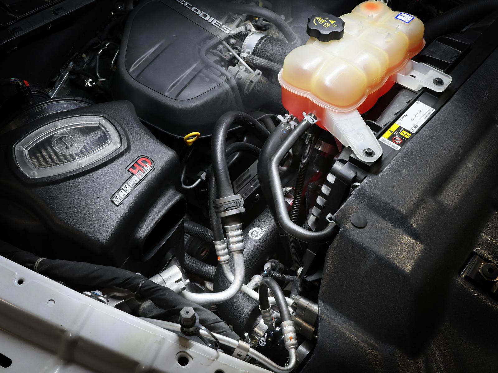 AFE BladeRunner Aluminum Hot & Cold Charge Pipe kit - Black (2016-2019 Ram 1500 EcoDiesel V6 3.0L TD) - 46-20494-B