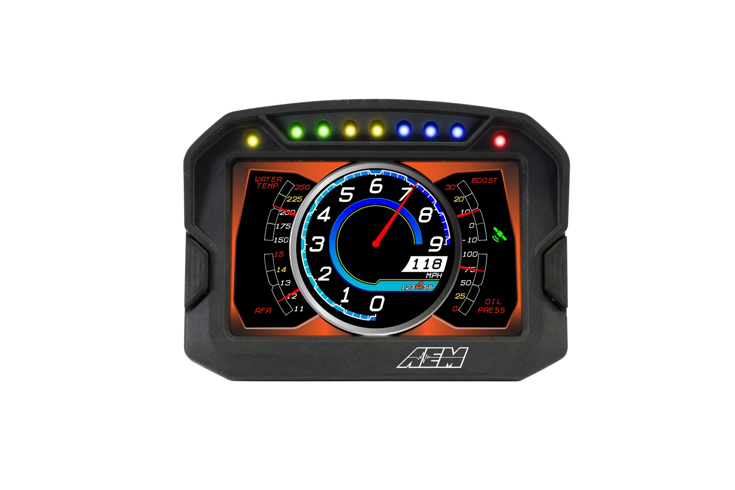 AEM Display Kit, CD-5 Carbon - 30-5600