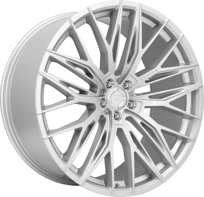 Lexani ARIES Wheel 22x10.5, 5x114.3 Bolt Pattern, 40mm Offset, Painted Finish - Silver - 685-2205-66-40S