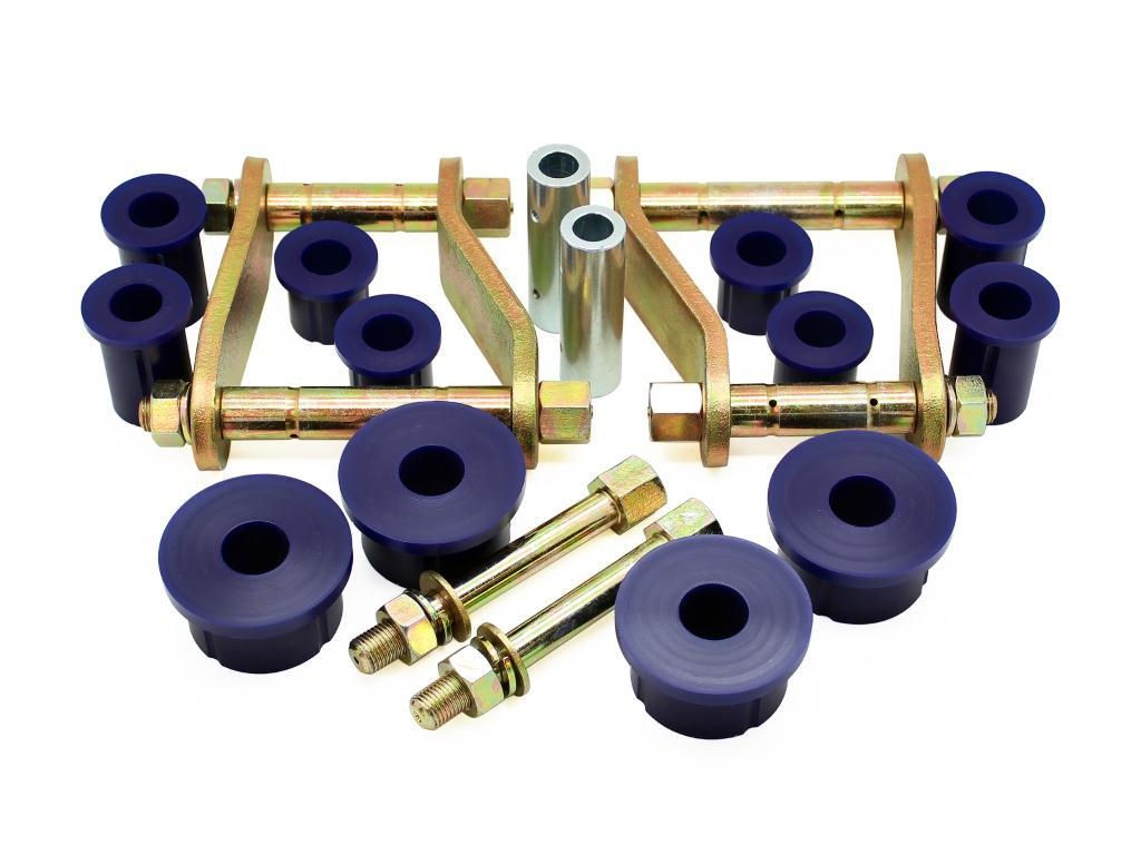 SuperPro Ford Ranger Greasable Leaf Spring Kit (2019-2024 Ranger Lariat, Ranger XL, Ranger XLT) - KIT168SK
