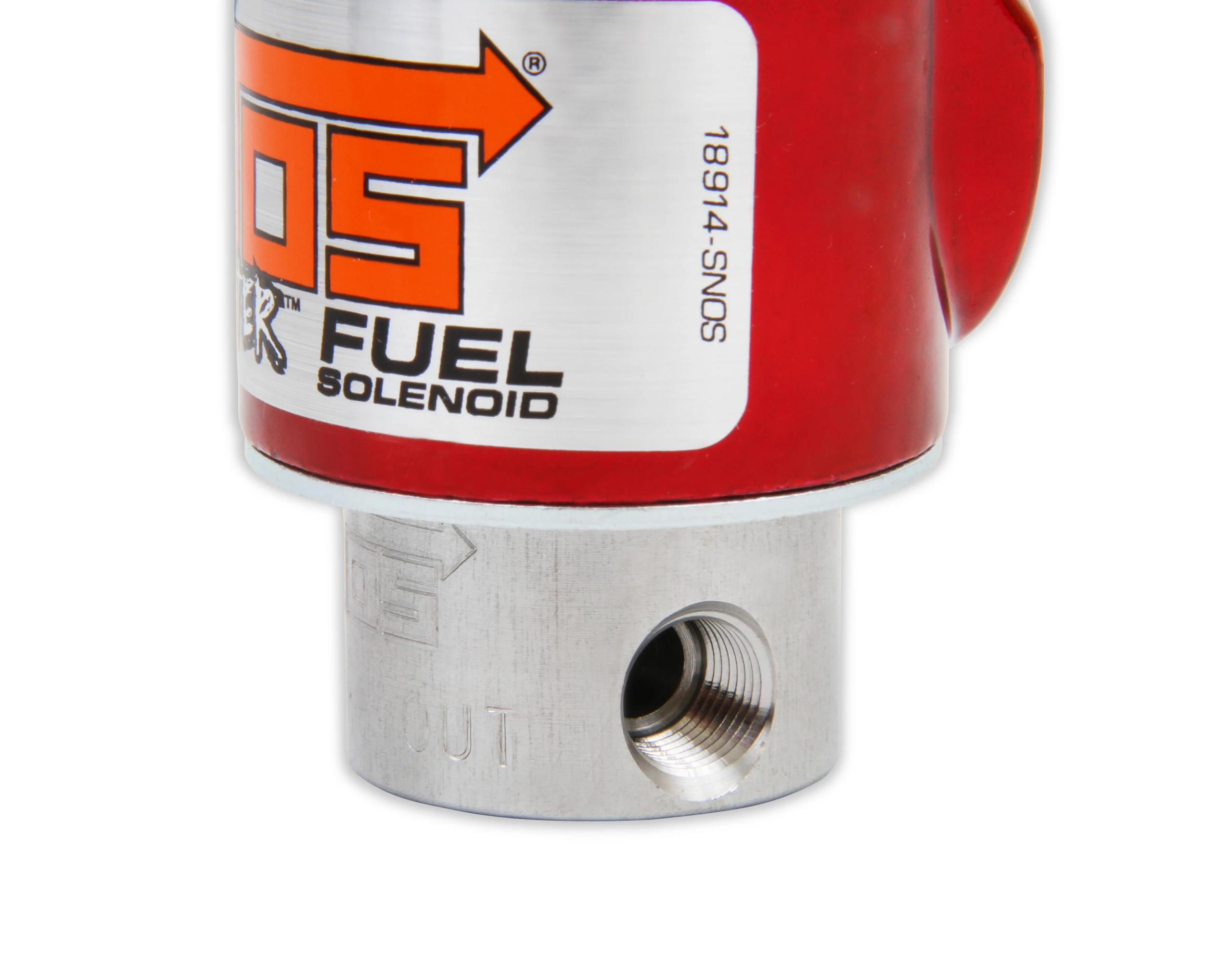 NOS  Fuel Solenoid - Red. - 18050NOS