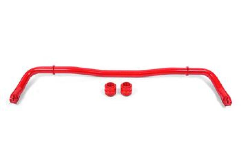 BMR Fabrication Sway bar kit, front, hollow 35mm, non-adjustable Red (2008-2023 Challenger) - SB111R