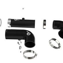 AFE BladeRunner Aluminum Hot and Cold Charge Pipe Kit Black (2020-2021 GM Trucks 3.0L) - 46-20454-B