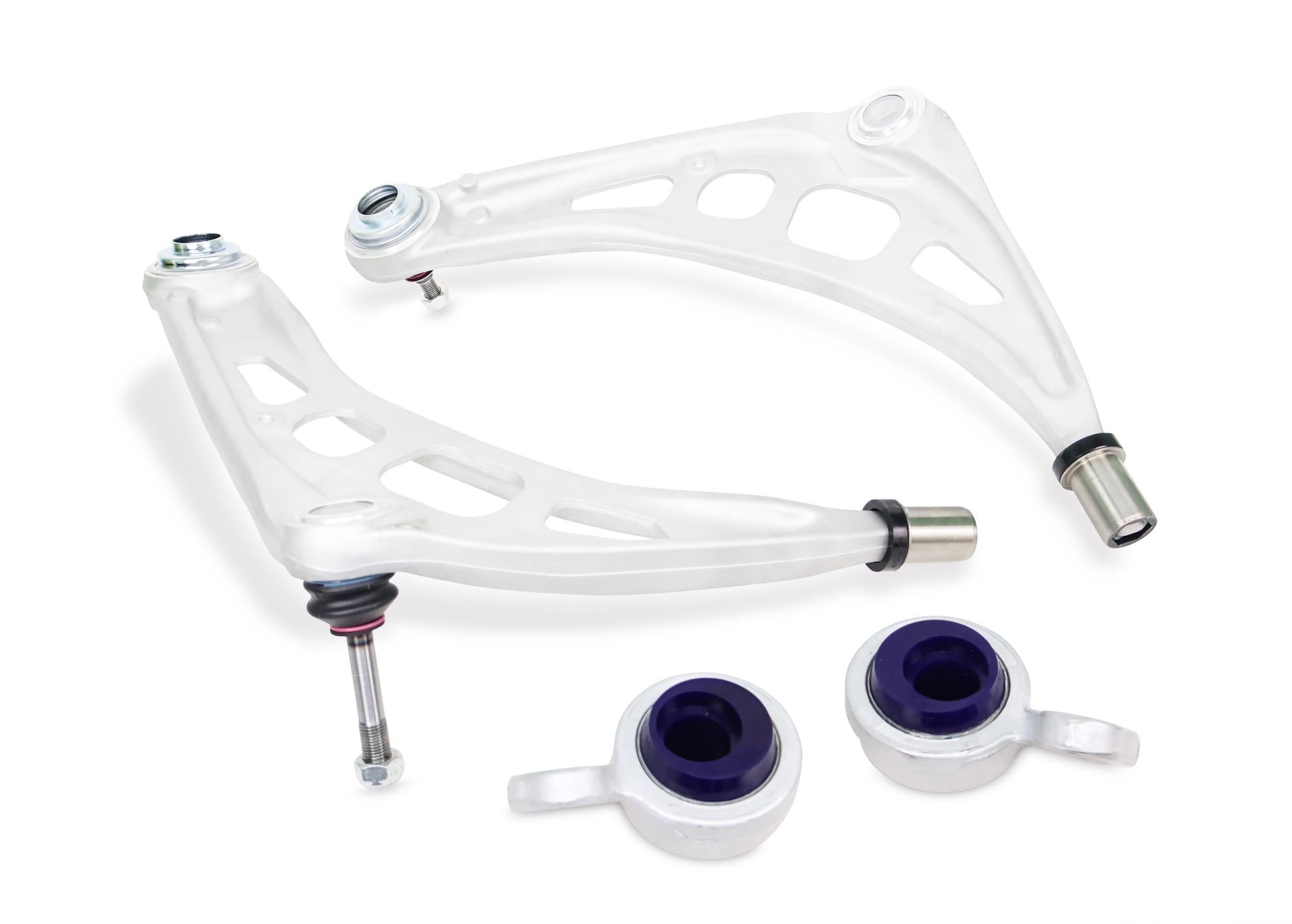 SuperPro BMW E46 Performance Arm Kit (1999-2008 323Ci, 323i, 325Ci, 325i, 328Ci, 330Ci, 330i, Z4) - ALOY0046XK